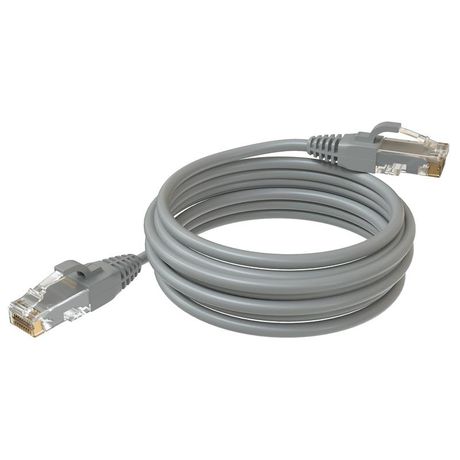 Патч-корд U/UTP, категория 5е, 2xRJ45, неэкранированный, серый, LSZH, 5м - PC 4545.5EU26.5LSZHGY SYSMATRIX