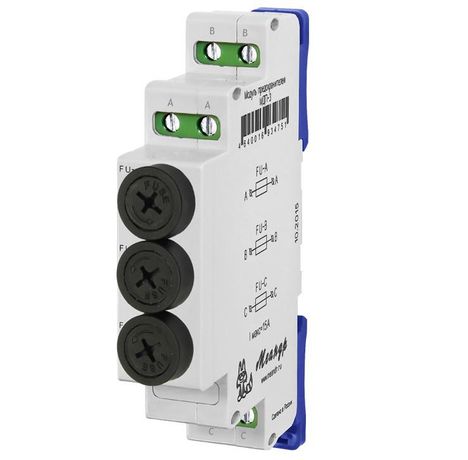 Модуль держателей предохранителей МДП-3М ACDC24В УХЛ4 Меандр A8302-16937541