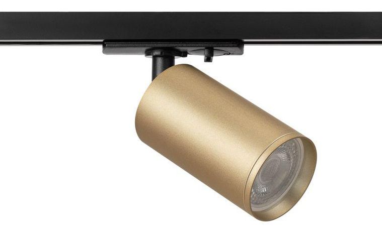 Светильник трековый однофазный TR39-GU10 MG MR16 Золото лампа ( в комплект не входит) - Б0053312 ЭРА