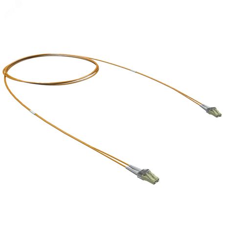Оптический коммутационный шнур Duplex LC-UPC/LC-UPC, 50/125 OM2, 10 м | RNPC50DLL10 DKC ДКС