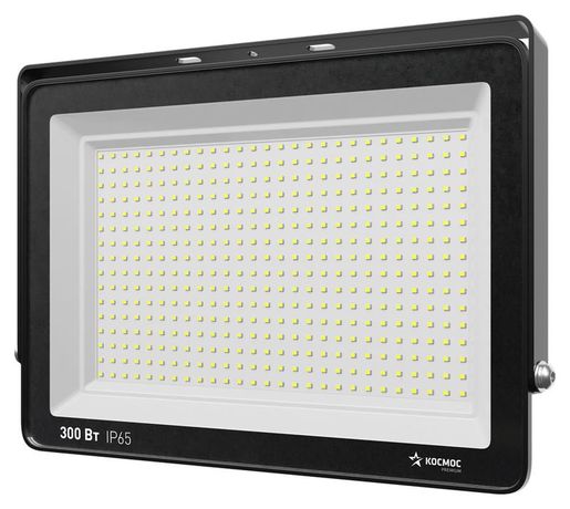 Прожектор светодиодный КОСМОС PREMIUM 300Вт, 30000 Лм, IP65, 6500К - KOS_PR_LED_300