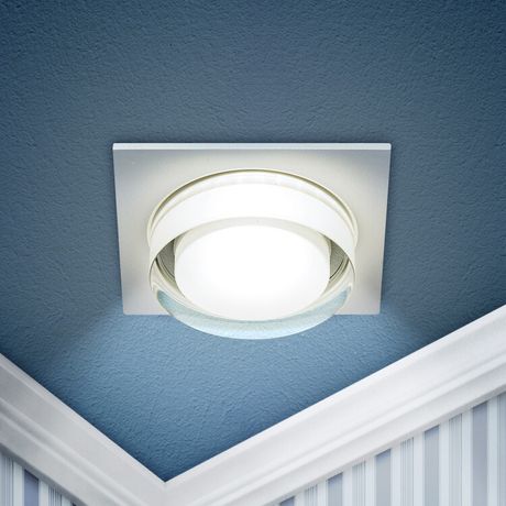 Встраиваемый светильник декоративный DK108 WH MR16 GU5.3 белый - Б0058398 ЭРА