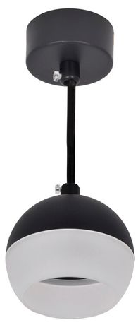 Светильник декоративный 4012 подвесной на потолок под лампу GX53 черный - LT-UCB0-4012-GX53-1-K02 IEK