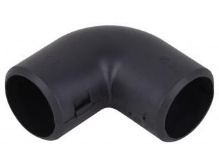 Угол соединительный 90град. для трубы 25мм черн. Ruvinil У01225Ч TYCO