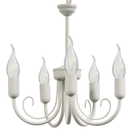 Светильник Рустика 251 бел. НСБ 01-5х60-121 Е14 ИУ - 1005404140 Элетех