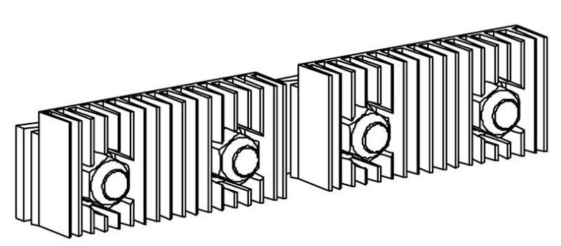 Шина подключения 3п/4п для SD630 DC SE SSDDCL4M0630 APC