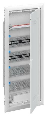 Шкаф мультимедийный с дверью радиопрозрачной вставкой UK660MW (5 рядов) | 2CPX031389R9999 ABB