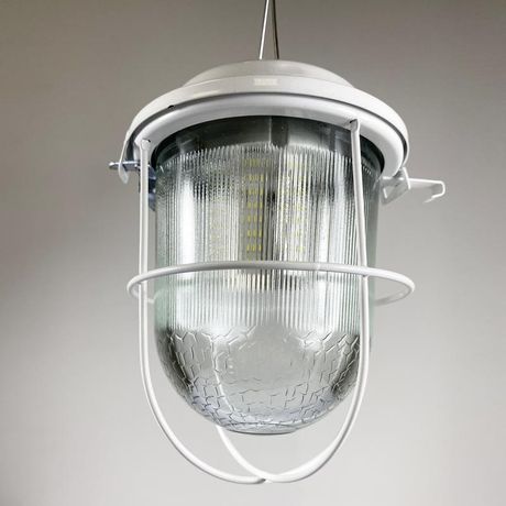 Светильник светодиодный "Желудь А" СПЕЦСВЕТ 03-012-101 (502) с реш. 220В 12Вт 4000К 1500лм УХЛ2 IP54 ГУ ДСП подвесной Элетех 1030450502