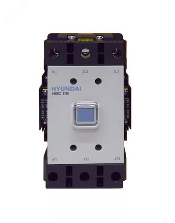 Магнитный контактор HGC115 22NS F220 115А 60 квт при АС3 (380-440В) напряжение катушки 100-240В АC 110-220 DC 2НО+2НЗ - 13.01.01.000559 HYUNDAI