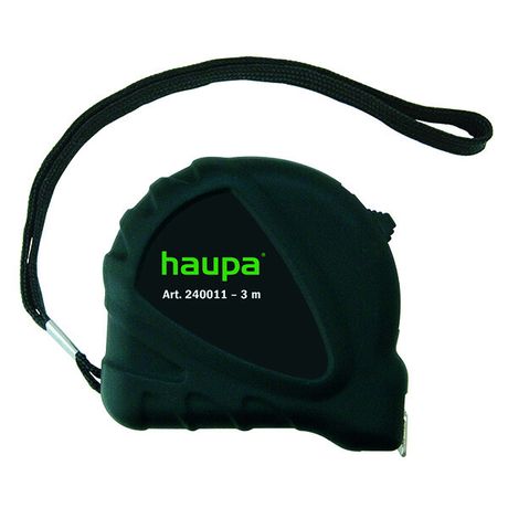 Рулетка 3м с фиксатором HAUPA 240011