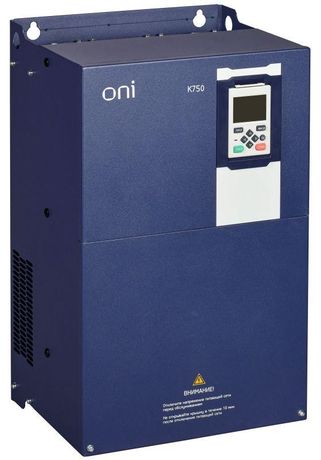 Преобразователь частоты K750 380В 3Ф 55-75кВт 112-150А со встроенным тормозом ONI - K750-33-5575TM IEK