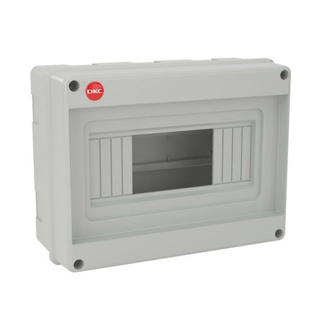 Щиток настенный 8мод. без крышки RAL 7035 DKC 82008 (ДКС)