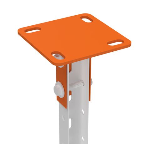 Опора вертикальная для стойки 45х30 пятка 120х120 | PR08.5161 Промрукав Строитель