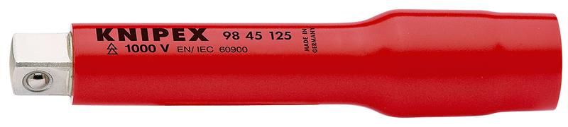 Удлинитель диэлектрический VDE 1000В DR 1/2дюйм L125 KNIPEX KN-9845125