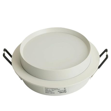 Светильник потолочный встраиваемый, 15W 230V GX53, белый, круг, без лампы, DL507 | 51350 FERON