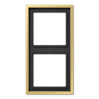 Рамка 2-я для горизонтальной/вертикальной установки Серия- LS990 Материал- металл Цвет- классическая латунь - ME2982C JUNG
