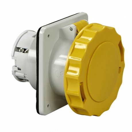 Розетка панельная 63А 3PNT 100-130В IP67 SchE 81677 APC