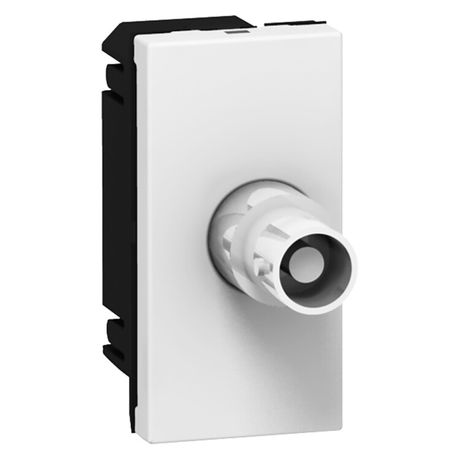 Розетка видео СП 1мод. Mosaic разъем BNC 75 механизм бел. Leg 078758 Legrand