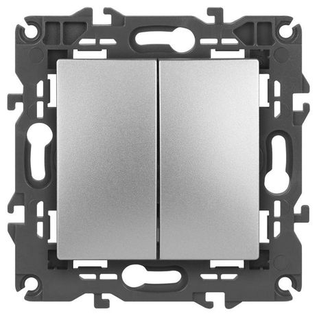 Выключатель 2-кл. Elegance 14-1104-03 10А IP20 Made In China арт. Б0034232