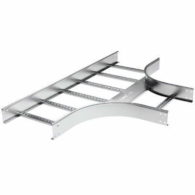 Ответвитель для лестн. лотка Т-образ. 80х300 R-300 цинк-ламель DKC LT8303ZL ДКС
