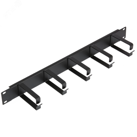 Органайзер оптический 19', 2U, металлический, с пластиковыми направляющими, черный - NMC-OKFP-SL-2U-BK NIKOMAX ЭКО46535