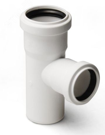 Тройник для малошумной канализации 50x50 мм 87.5 град. - ST205587W PRO AQUA
