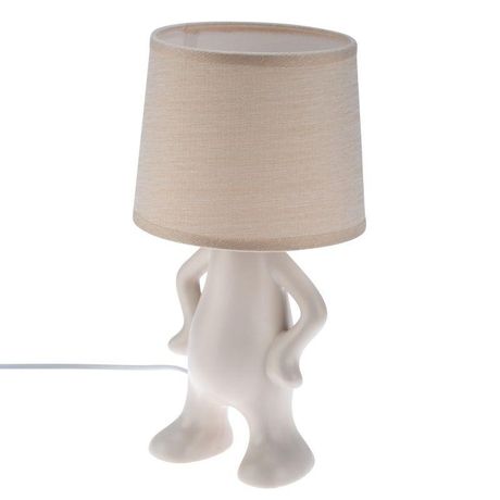 Светильник декоративный Человечек бел. с абажуром E27 Rexant 603-1037 MEET