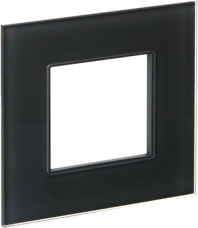 Рамка 1-м SKANDY SK-F21G стекло графит IEK SK-M12-G-K53