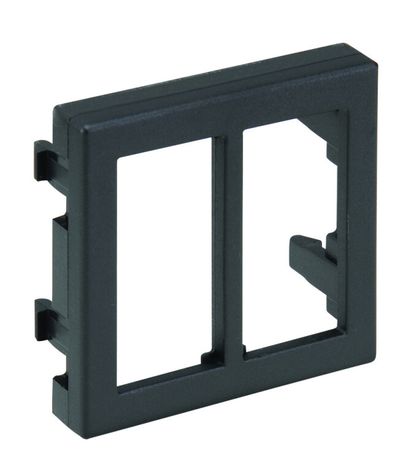 Адаптер для 2 разъемов CR0001 CR0002 45х45мм бел. Simon Connect KB18-9