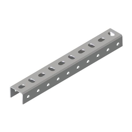 Универсальный профиль усиленный 38х29х2,5 L600 мм INOX304 | UPS600 КМ - КМ-Профиль LO7839 INOX Система КМ арт. LO7839