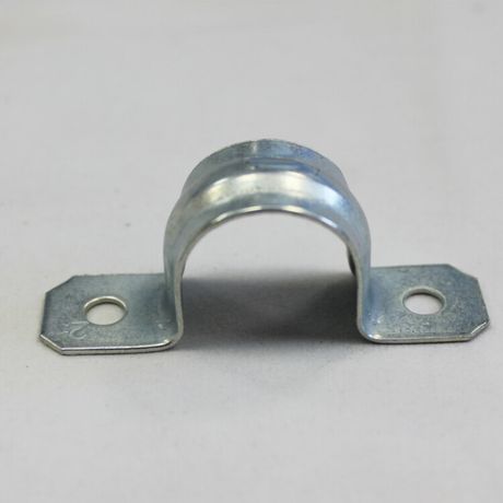 Скоба крепежная двухлапковая СД 25-26 (уп.100шт) ГОФРОМАТИК zeta41616 ЗЭТА