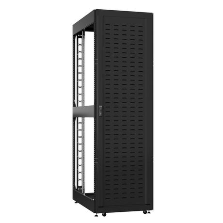 Шкаф серверный 52U 800х1200 передняя дверь: протект IP41. задняя без. боковые панели: цвет: черный RAL9005 - EX 8252.9600 SYSMATRIX