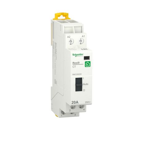 Контактор модульный 1P+N 20А 2НО 230/250В АС 50Гц RESI9 | R9C20220 Schneider Electric APC