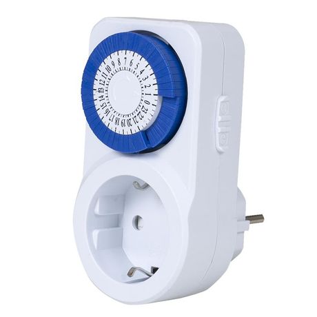 Розетка 16А с таймером 30мин 24ч RUCELF TM-30-24S