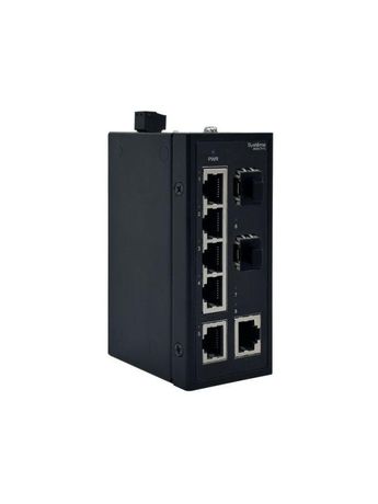 Неуправляемый промышленный коммутатор Ethernet, 6x10/100BaseT, 2x100BaseX SFP | NSETU108T06X02B SE APC