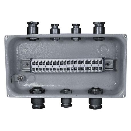 Коробка клеммная У-615 У2 20 клемм IP65 (метал. вводы) Электротехник ET011239