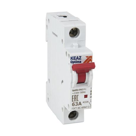Выключатель нагрузки модульный OptiDin BM63P-120-ОМ4-РЕГ (ВМ63Р) КЭАЗ 393406