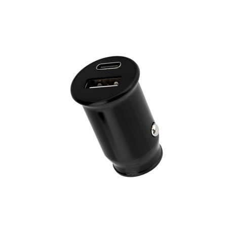 Автозарядка в прикуриватель REXANT АЗУ USB-A+USB-C, 2.4 A черная |18-2228 | MEET