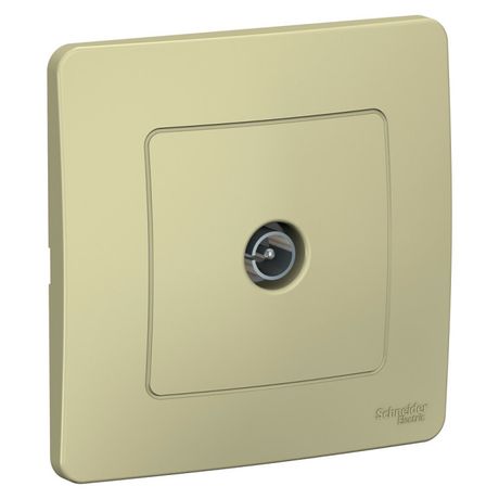 Розетка телевизионная TV СП Blanca коннектор беж. SE BLNTS000017 APC