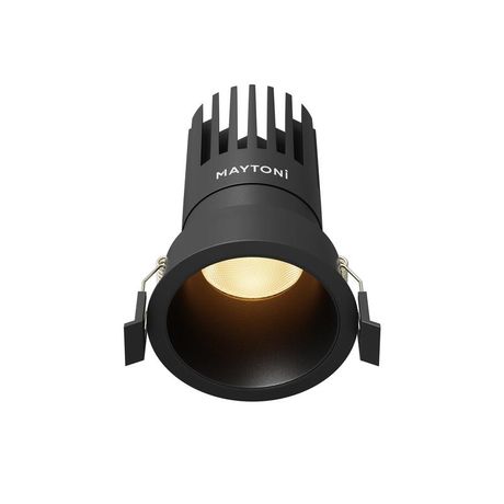 Светильник встраиваемый Dip 2700К 15Вт 50град. Maytoni DL118-15W-2.7K-B