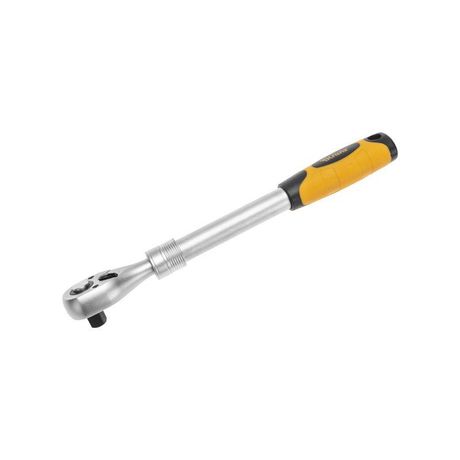 Ключ телескопический трещоточный 1/2, 330-460мм, CrV, двухкомпонентная рукоятка | KR-12-8411 Kranz