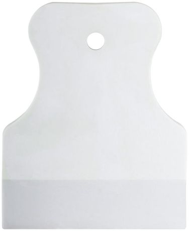 Шпатель резиновый 80мм бел. FIT 06863 РОС