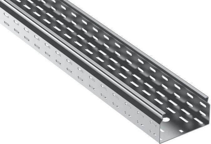 Лоток листовой перфорир. 80х150 L2000 сталь 1.5мм ESCA 7 IEK CLP10-080-150-150-2