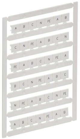 Маркер для CTS 10кв.мм "A; B; C; N; PE" ARMAFIX IEK AF-CT10D-M-010-21