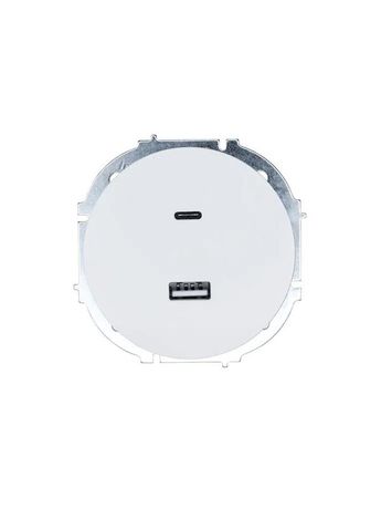 Розетка 1-м СП OSEN TC+ USB разъем бел. LEZARD 743-0288-192TC