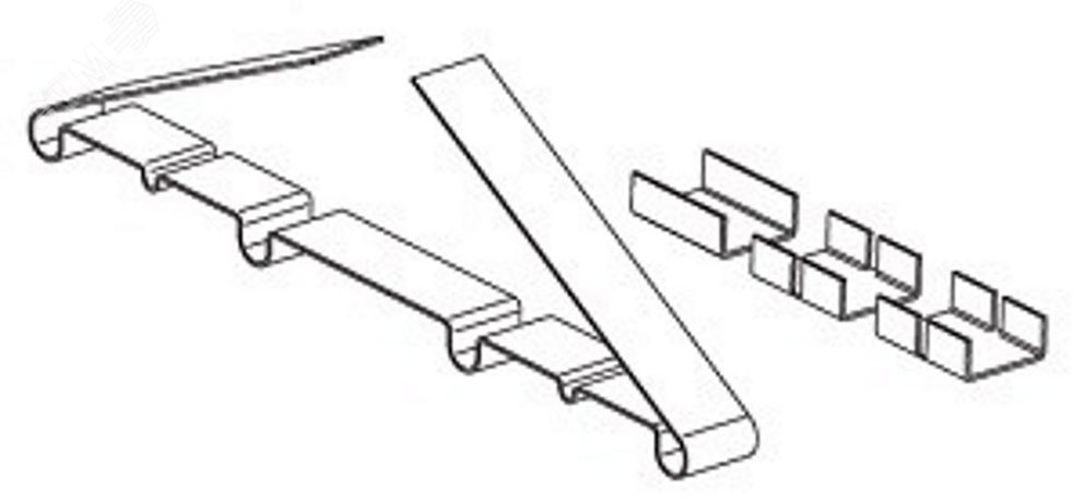 Зажим крепежный БРН/Т.4-50 Ц | 2209903 ССТ