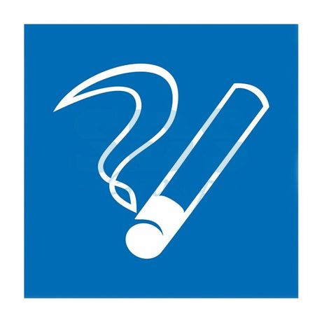 Табличка информационный знак Место курения 200х200мм, REXANT - 56-0033-2 MEET