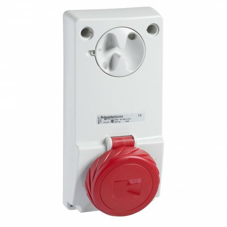 РОЗЕТКА UNIKA W/INTERLOCK 16A 2P-E 380-415 IP65 | 82084 Schneider Electric