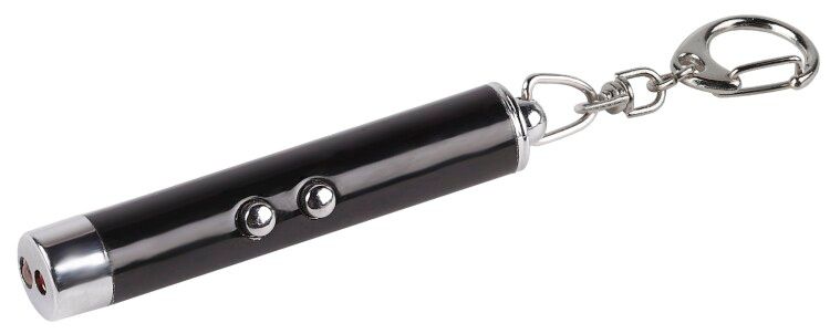 Фонарь B30 "Брелок" 1хLED (лазер. указка батарея в компл блист.) алюм. ЭРА Б0005252