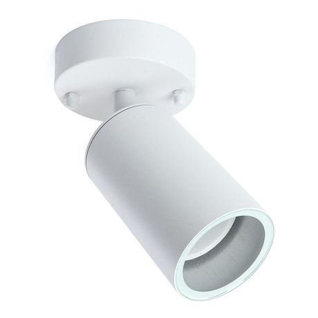 Светильник садово-парковый Feron DH1704, на стену, GU10 230V, белый (на стену) | 48323